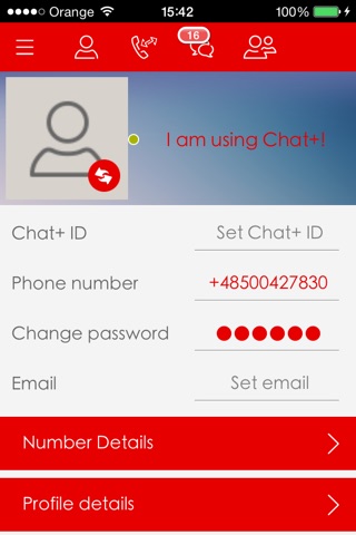 Vodafone Chat+ screenshot 4