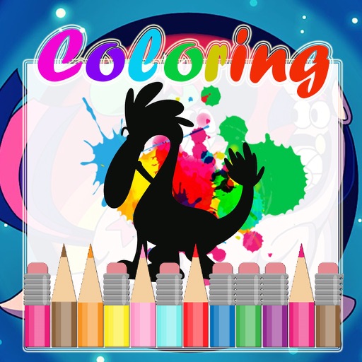 Cartoon Coloring Kids Game for Wander Over Yonder Icon