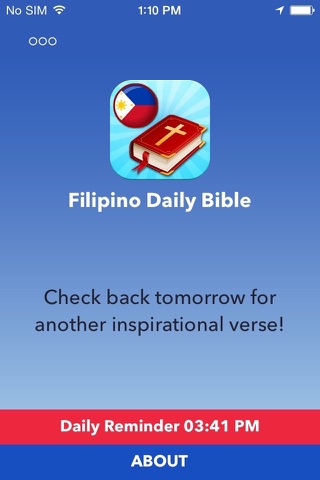 Filipino Daily Bible screenshot 3