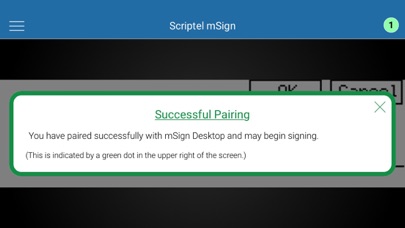 Scriptel mSign Mobile screenshot 3
