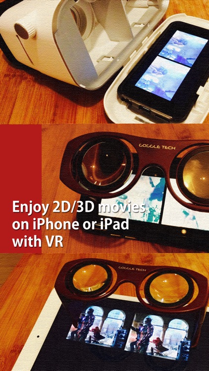 VRPlayer : 2D & 3D & 360° Video Player for VR