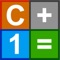 Free calculator with basic functions, plus square and square root functions