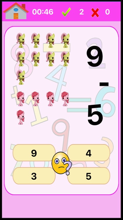 Kids Maths Games Free  For Horse Little Pony Edition