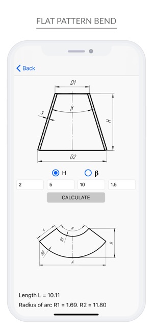 Flat Pattern Bend Calculator(圖4)-速報App