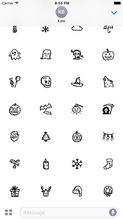 Hand Drawn Stickers