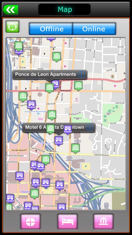 Atlanta Offline Map Travel Guide