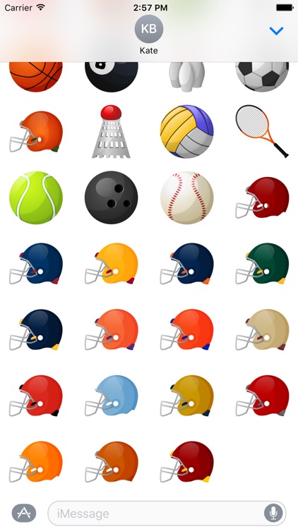 Sports Stickers for iMessage