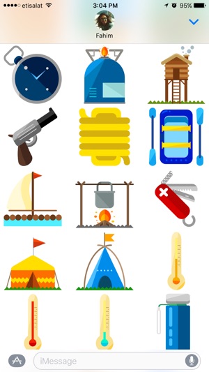 Camping Stickers(圖5)-速報App