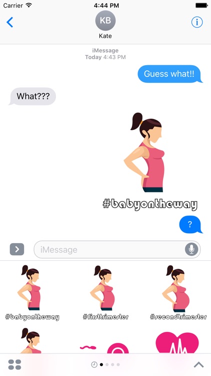 BabyBump-Pregnancy Stickers