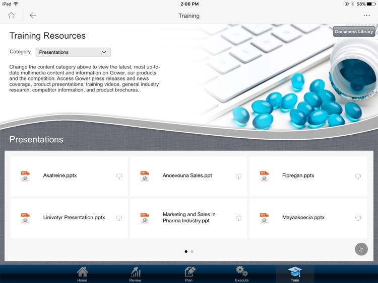 MicroStrategy Mobile for iPad