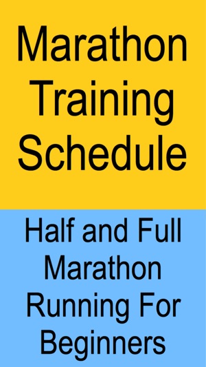 Marathon Training Schedule - Half and Fu