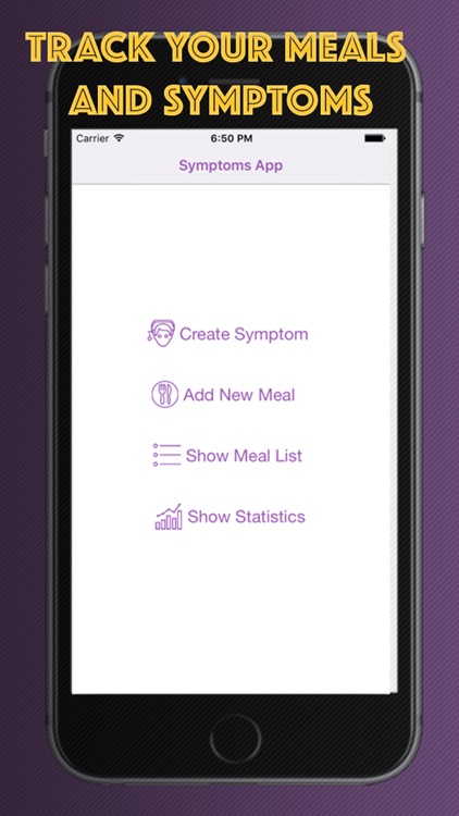Symptoms Tracker App