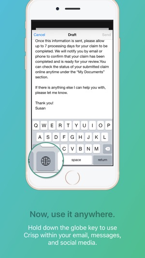 Crisp Email Template Keyboard(圖4)-速報App