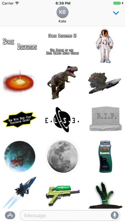 Space Disasters Sticker Pack