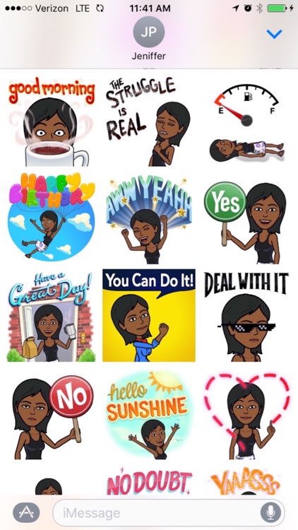 Black Girl Emojis