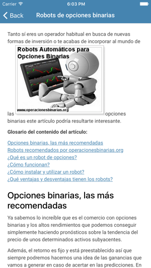 Operaciones Binarias - Invertir en Opciones(圖4)-速報App