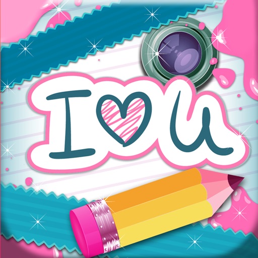 Write on Photo.s Text Writer Editor,Captions&Fonts Icon