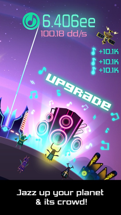 Groove Planet - Rhythm Clicker with your Songs