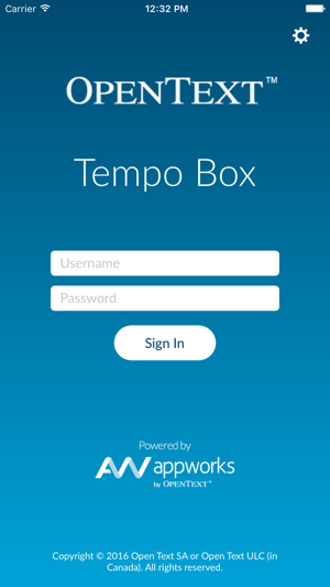 OpenText Tempo Box 16