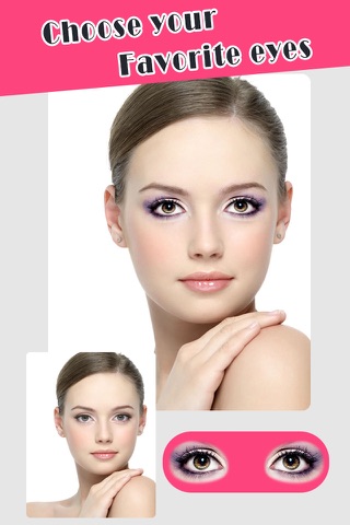 Girly Eye Color Changer - Pupil Effect Cosmetic Studio & Colorful Contact Lenses Booth screenshot 4