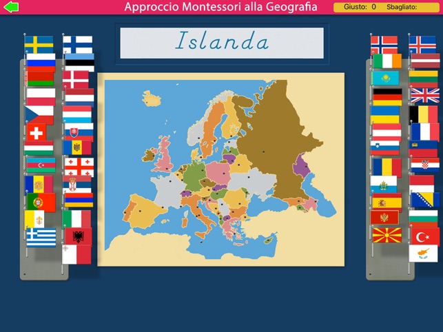 Le Bandiere dell’Europa- Montessori Geografia(圖3)-速報App