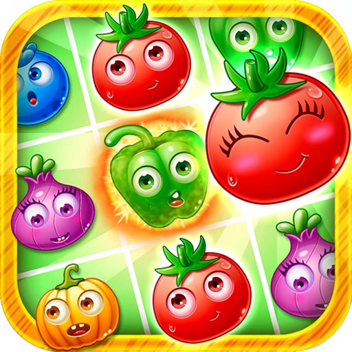 Pop Fruits Garden Farm Match Classic 2016 iOS App