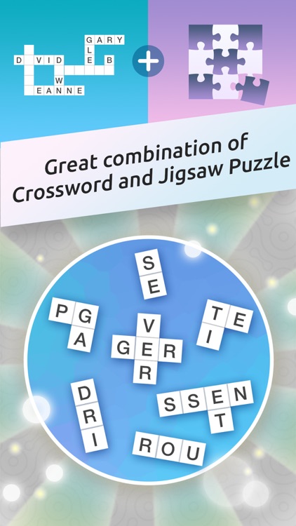 Crossword Jigsaw - Word Search and Brain Puzzle with Friends