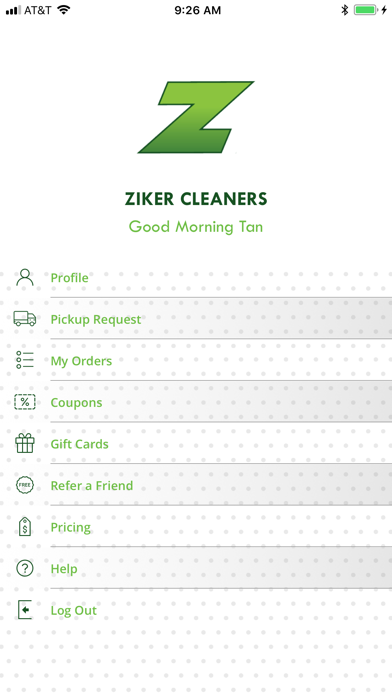 Ziker Cleaners screenshot 2