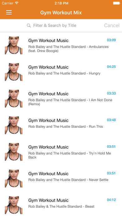 Workout Music Free - Best Workout Songs, Playlists & Exercise Tips screenshot 3