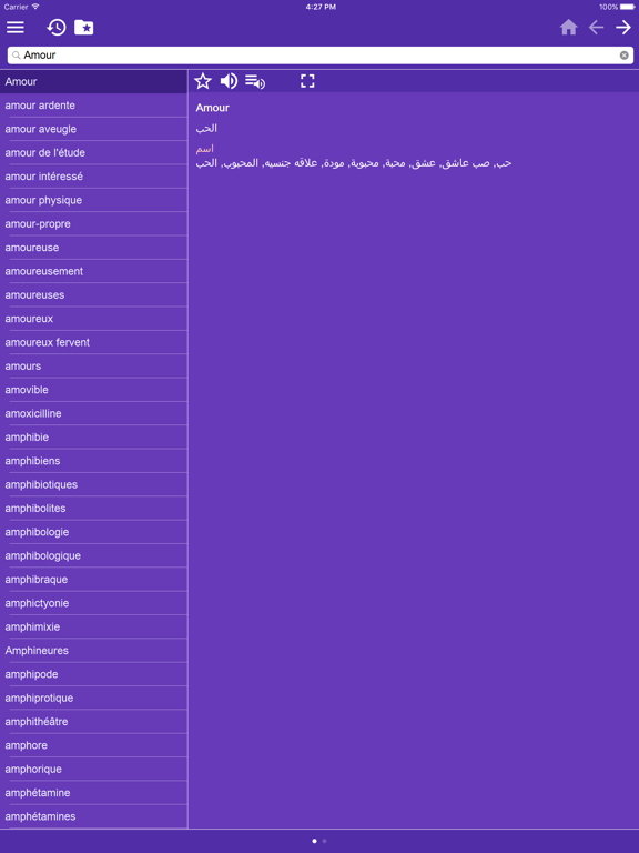 Screenshot #5 pour Dictionnaire Arabe Français