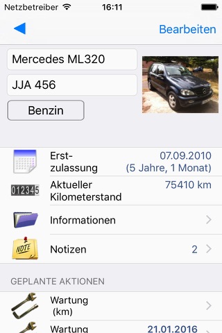 Car Manager LITE: your Car or Bike, in your pocket ! screenshot 3