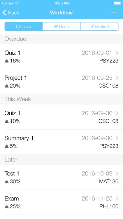 Grades - Grade Tracker and Student Task Manager