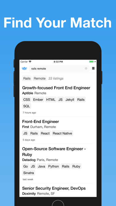 StackPair - Tech Jobs by Stack screenshot 2