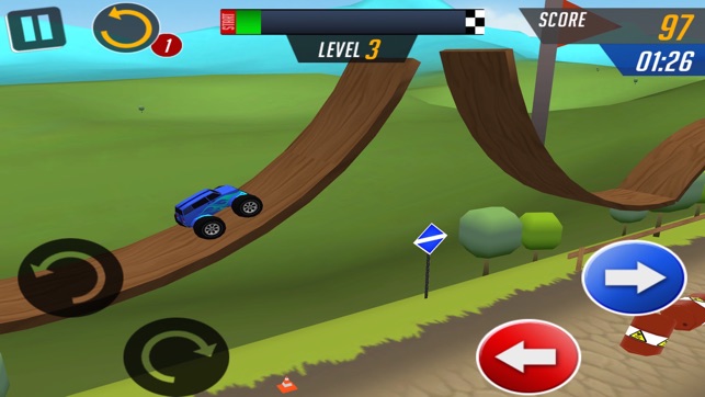 Monster Car Stunts Racing(圖3)-速報App