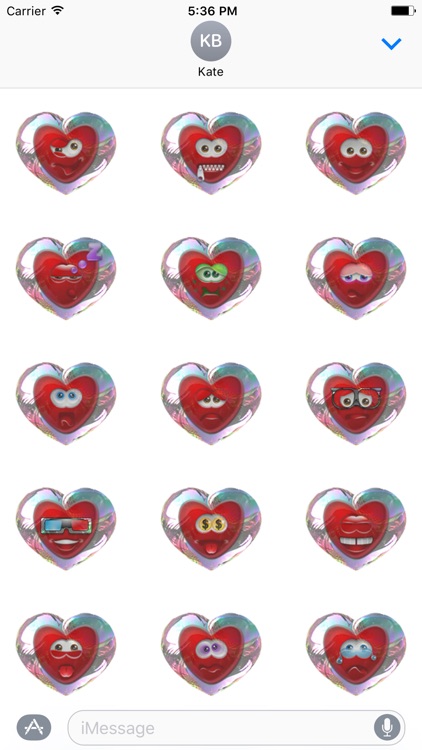 Bubble Hearts