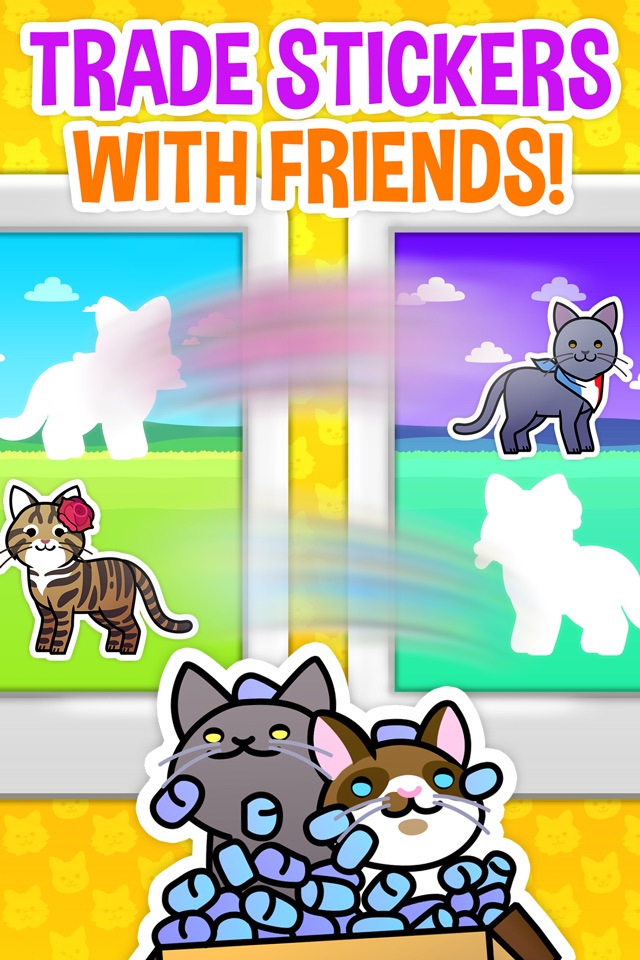 My Cat Album - Virtual Pet Sticker Book Game screenshot 3