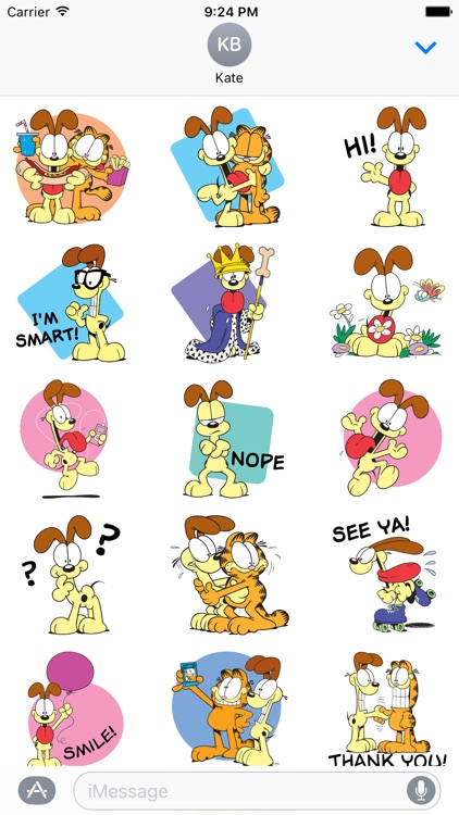 Odie Stickers