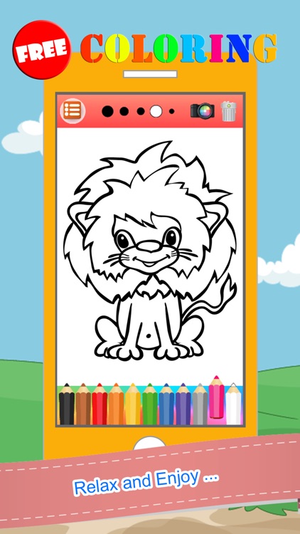 Coloring Book Of Animals Painting & Drawing Pages screenshot-4