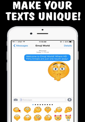 Flirty Emojis 2 Keyboard - New Emojis by Emoji World screenshot 4