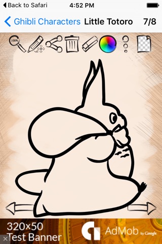 Drawing Lessons Ghibli Cartoons Edition screenshot 4