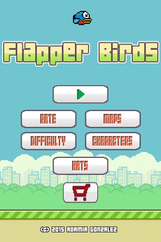Flapper Birds - The Impossible Flappy Adventure Go screenshot 4