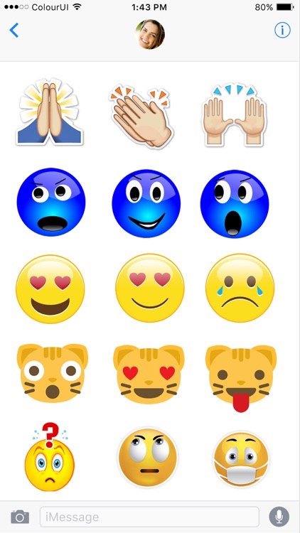 Emojis & Stickers For Imessage App By Ravikumar Kanani