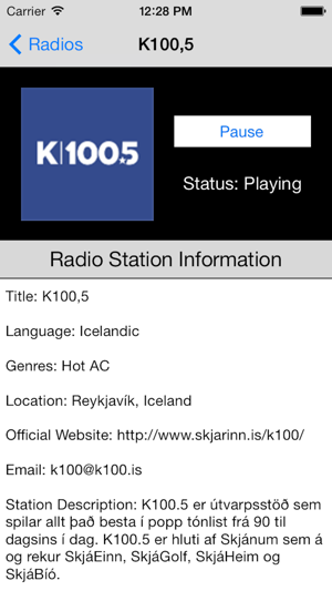 Iceland Radio Live Player (Icelandic, Ísland)(圖2)-速報App