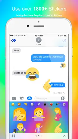 Game screenshot New Emoji Stickers Pro for iMessage mod apk