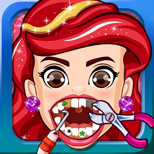 Princess Dentist Salon Doctor Girls Kids Games icon