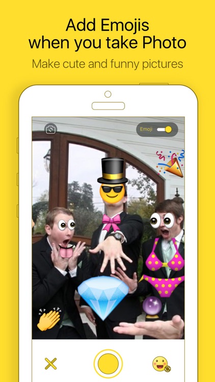 Emoji Face Camera - Funny Emoticon To Your Photo screenshot-0