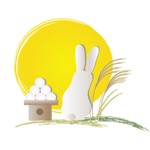 Moon Viewing Sticker