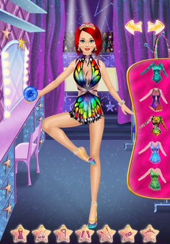 Gymnastics Salon - Makeup & Dressup Girls Game screenshot 4