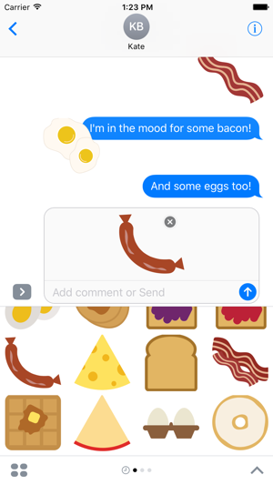 Breakfast Sticker Pack for iMessage(圖5)-速報App