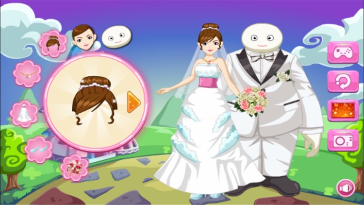 Huge Man Marry The Bride - dress up girl game